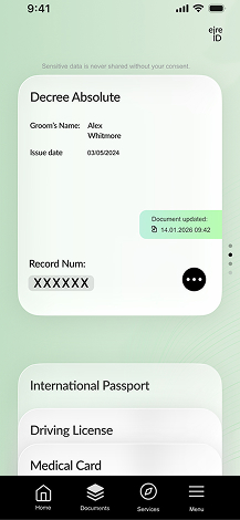 Legal Decree Absolute document serving as the final order that officially ends a marriage.